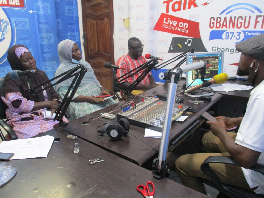 RADIO DISCUSSIONS ON GENDER EQUALITY, LEADERSHIP AND GOVERNANCE ISSUES