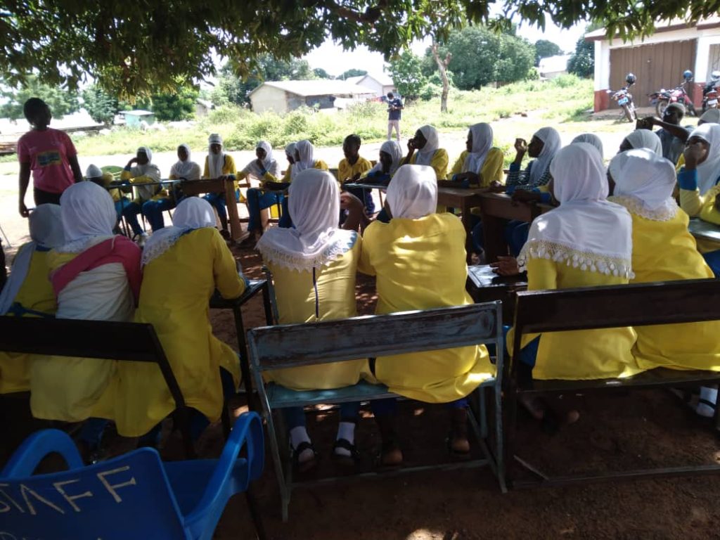 Training organized for Girls Assembly (GAS) leaders and patrons